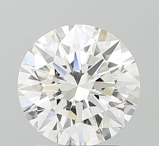 2.50 ct. round Lab Grown Diamond front image