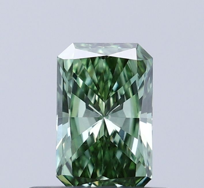 0.38 CT Fancy Vivid Green RADIANT