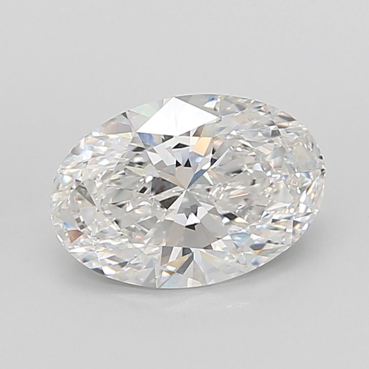 6.09 ct. oval Lab Grown Diamond front image