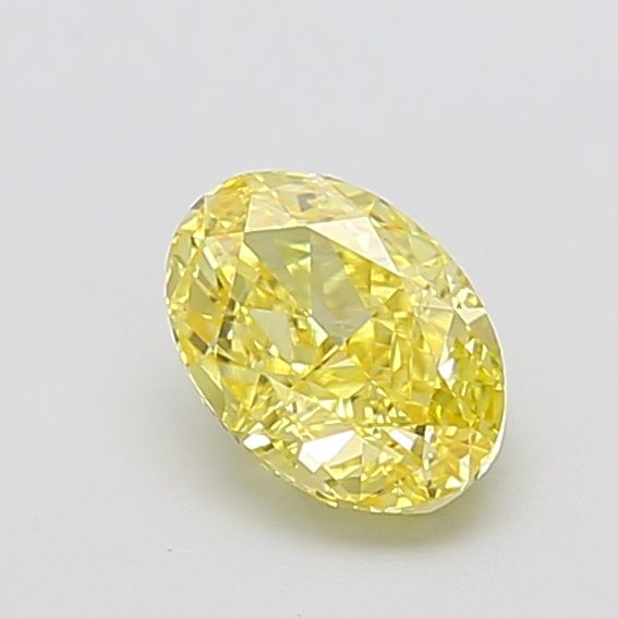 1.26 CT Fancy Intense Yellow OVAL