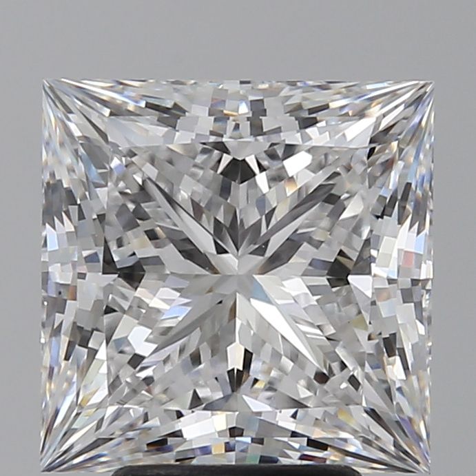 4.58 ct. princess Lab Grown Diamond front image