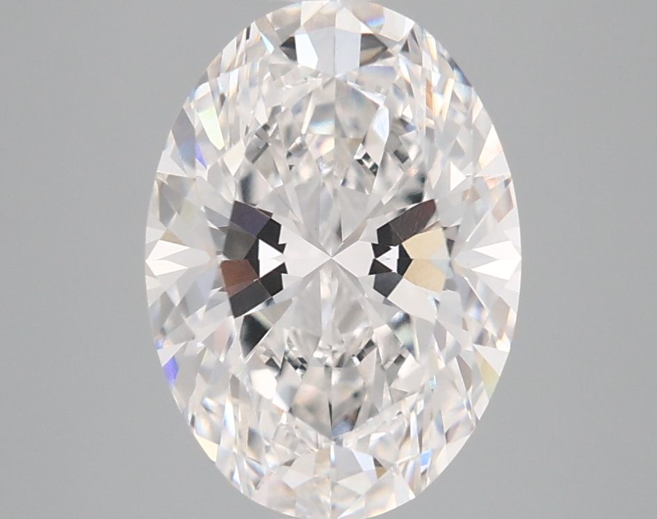 3.02 ct. oval Lab Grown Diamond front image