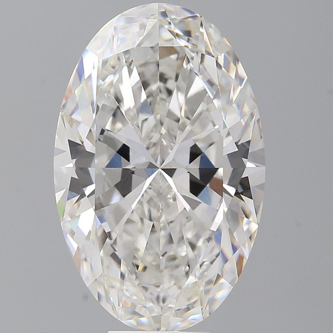 11.01 ct. oval Lab Grown Diamond front image