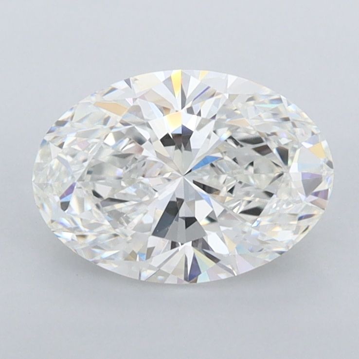 1.24 ct. oval Lab Grown Diamond front image