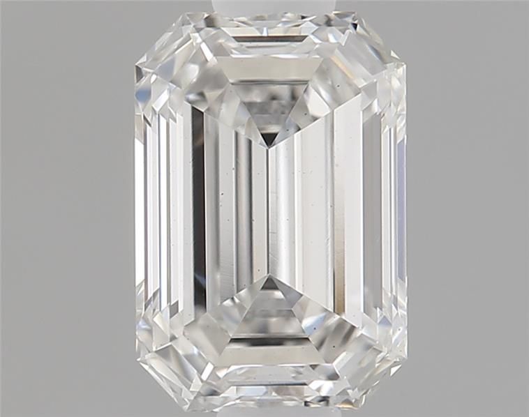0.68 ct. emerald Lab Grown Diamond front image