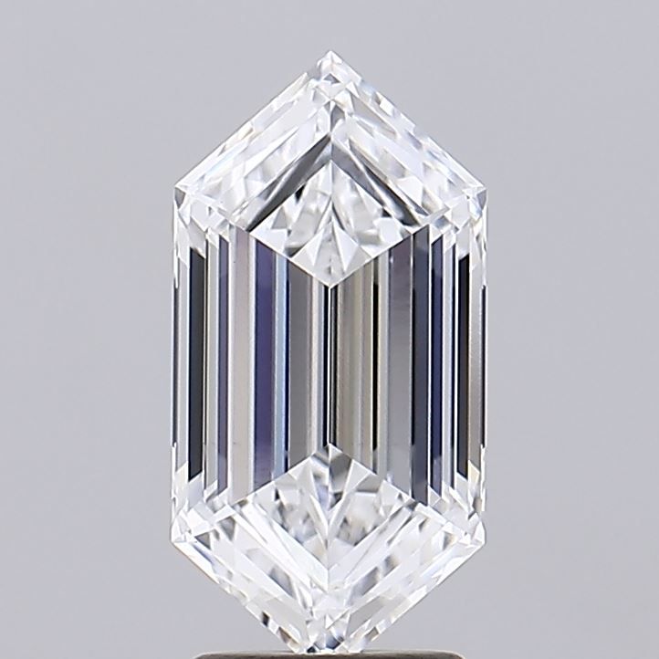 2.87 ct lab-grown Hexagonal Diamond