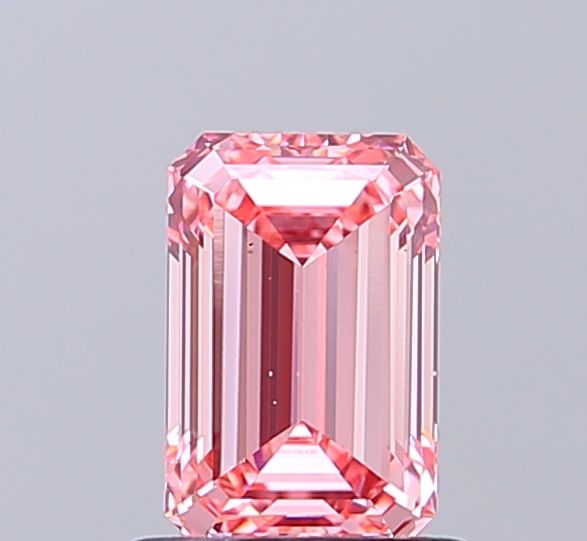 1.05 CT Fancy Vivid Pink EMERALD