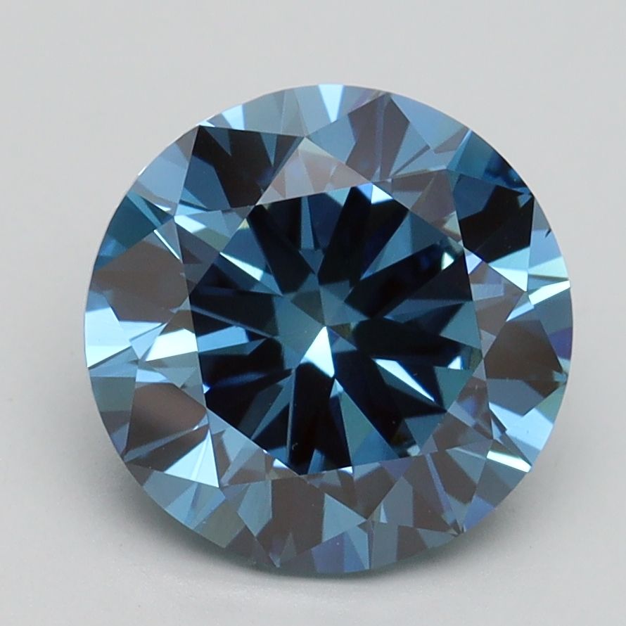 3.00 ct. round Lab Grown Diamond front image