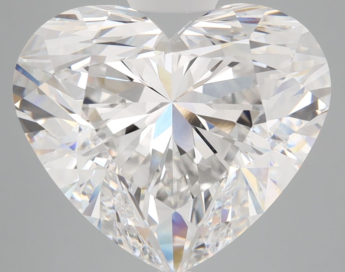 8.09 ct. heart Lab Grown Diamond front image