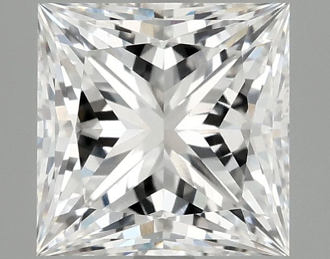 2.90 ct. princess Lab Grown Diamond front image