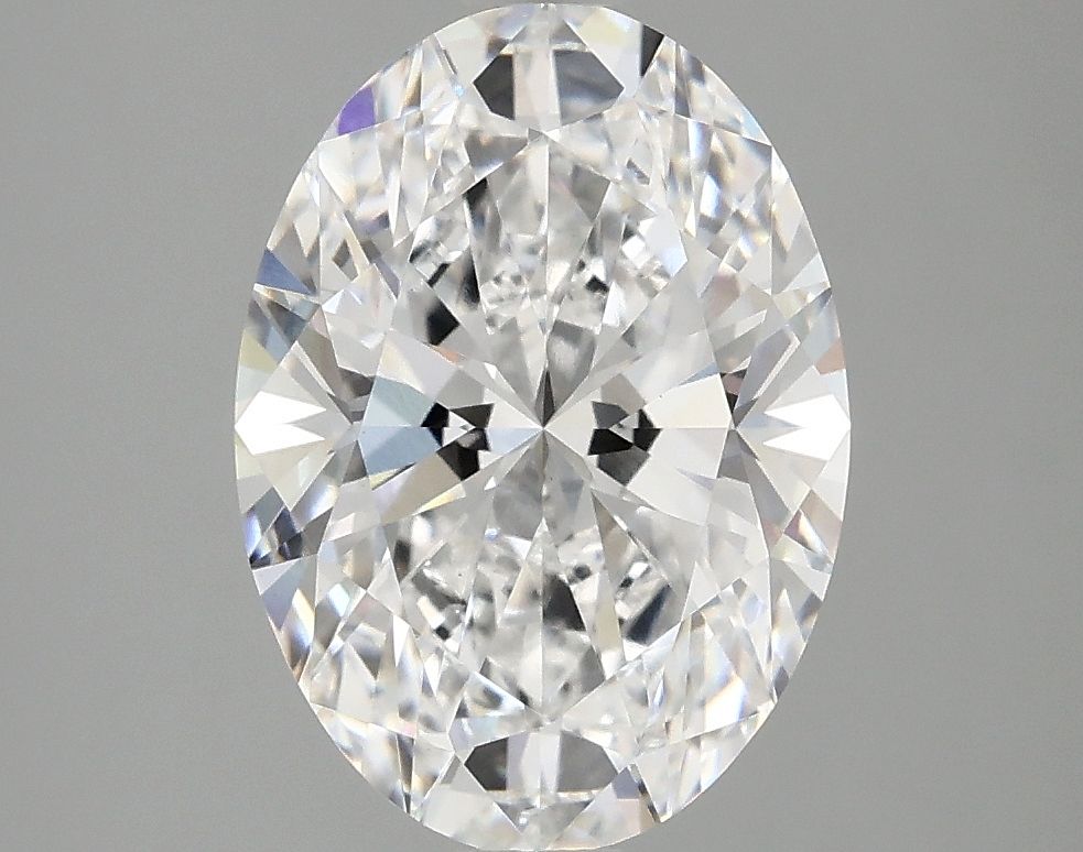 3.02 ct. oval Lab Grown Diamond front image