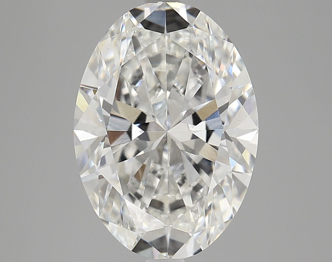 5.01 ct. oval Lab Grown Diamond front image