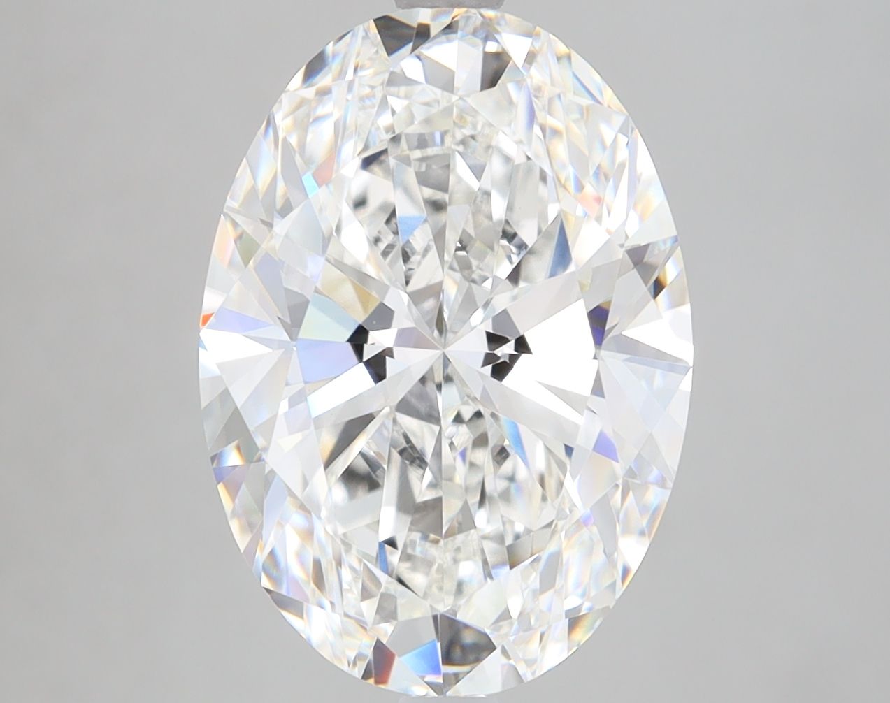 5.05 ct. oval Lab Grown Diamond front image
