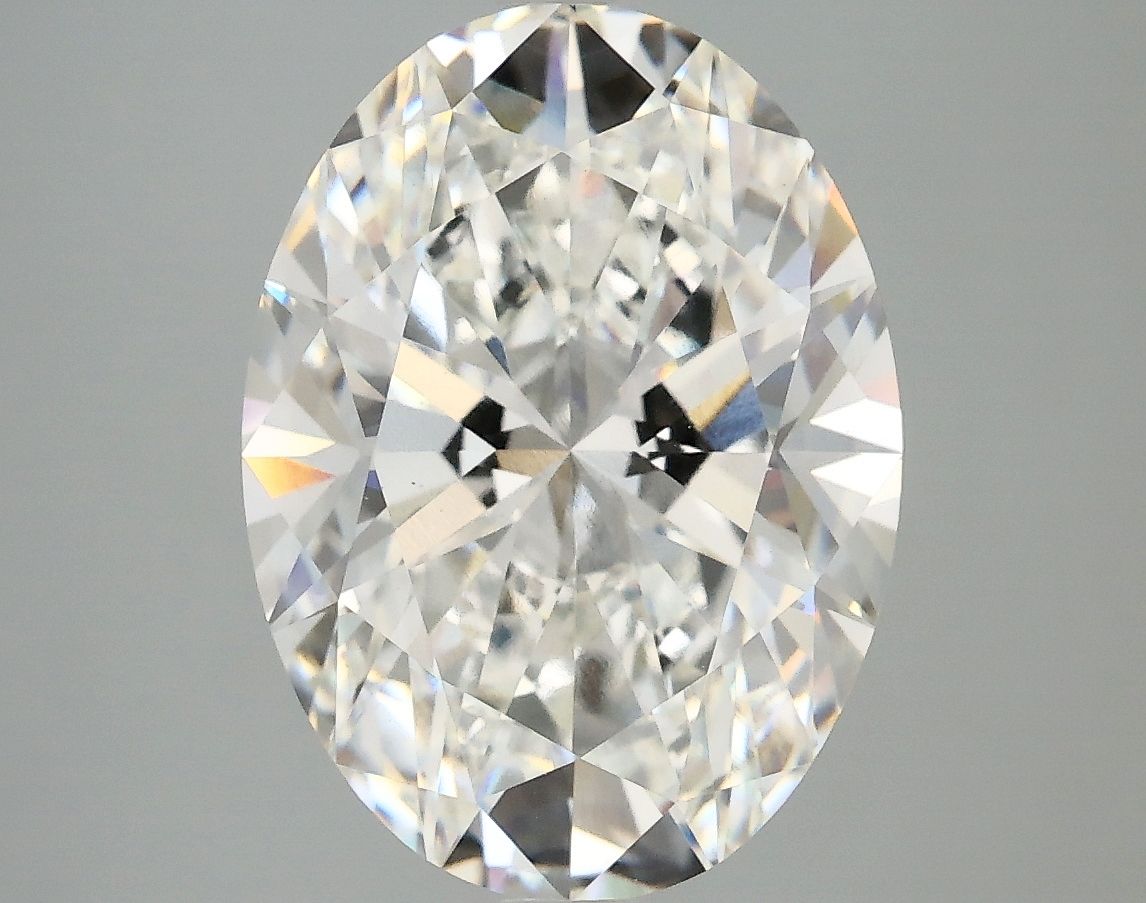 5.09 ct. oval Lab Grown Diamond front image