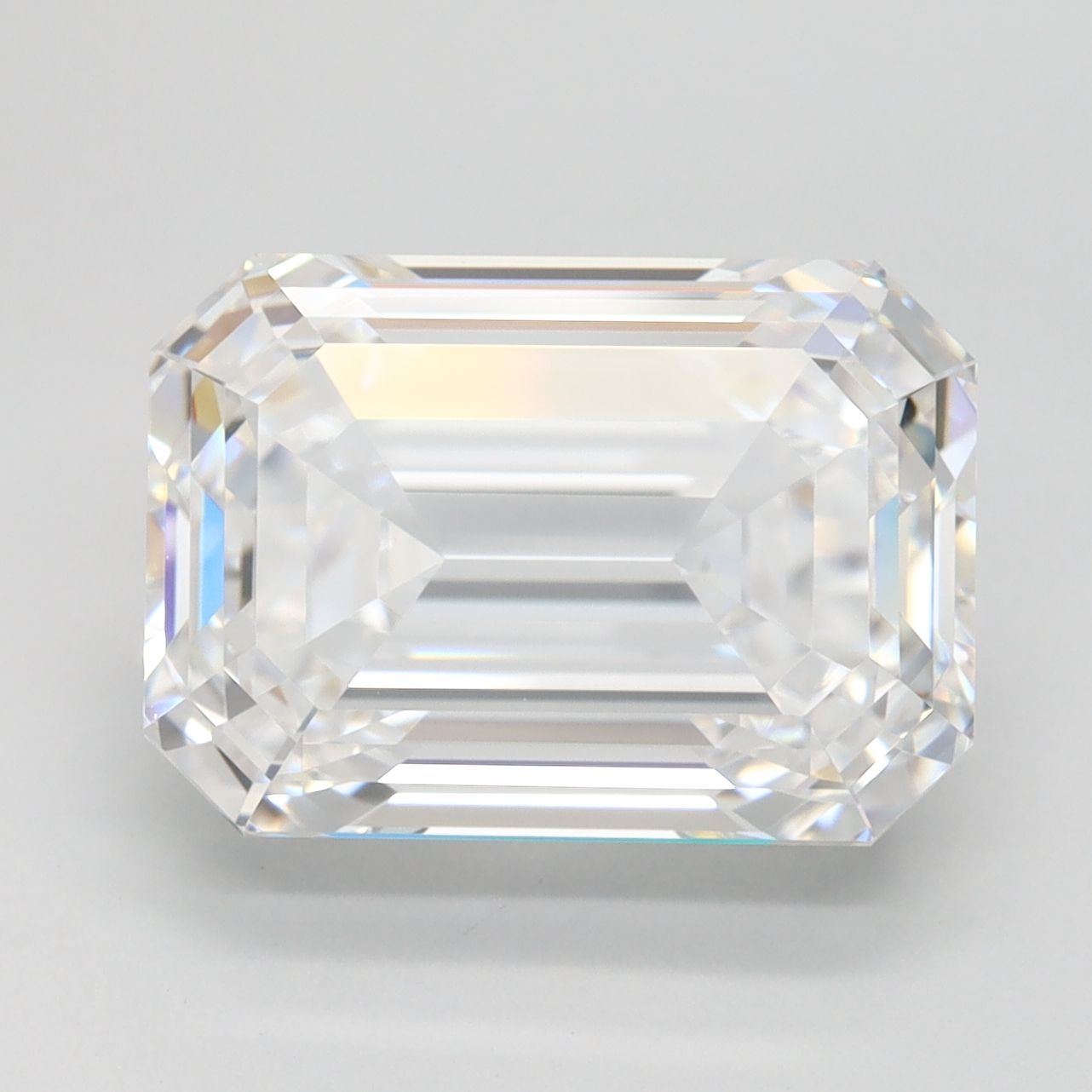 5.36 ct. emerald Lab Grown Diamond front image