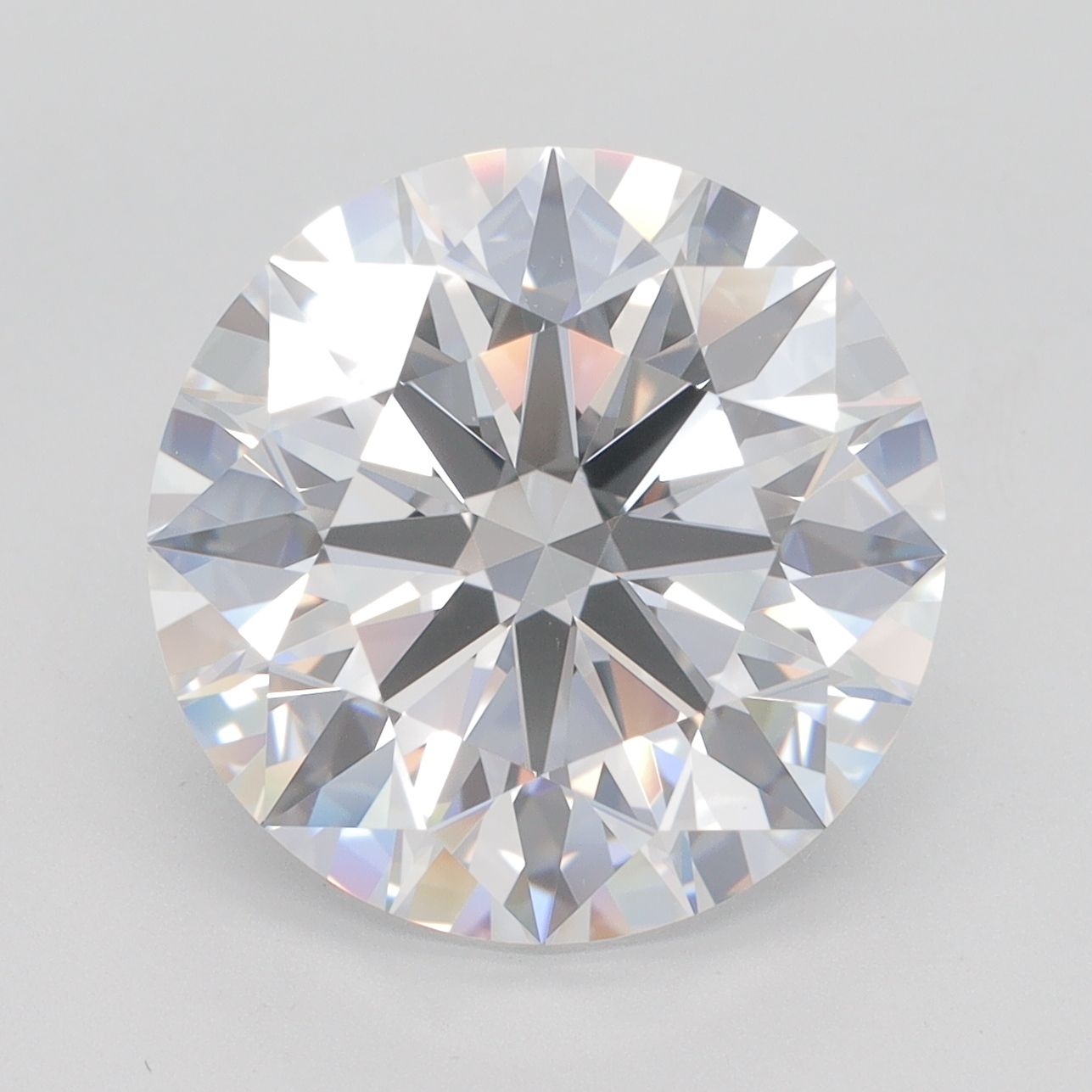 7.21 ct. round Lab Grown Diamond front image