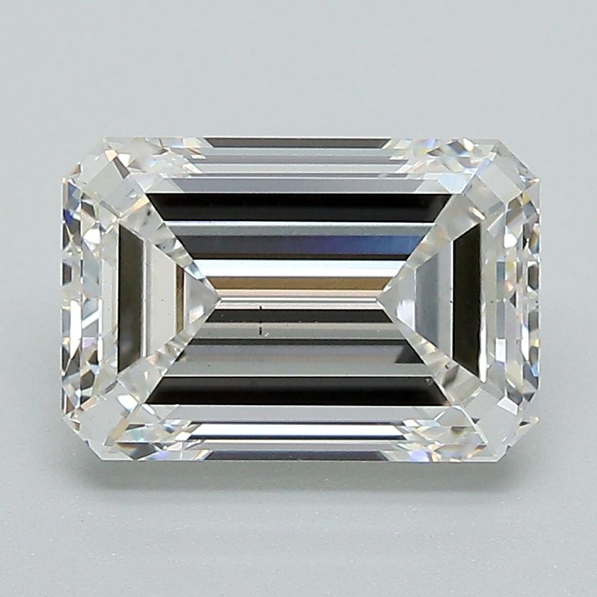 2.60 ct. emerald Lab Grown Diamond front image