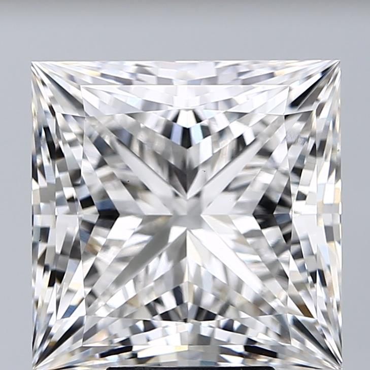 7.90 ct. princess Lab Grown Diamond front image