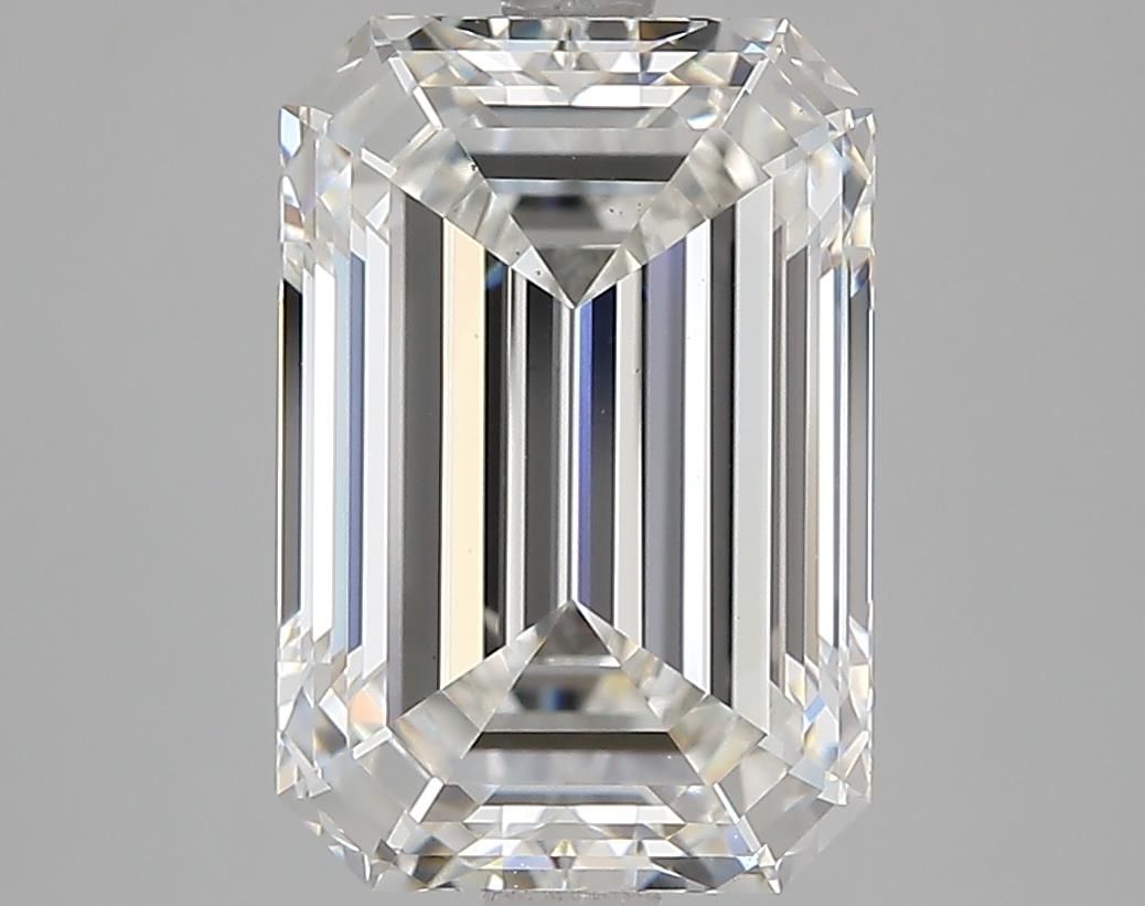 4.10 ct. emerald Lab Grown Diamond front image