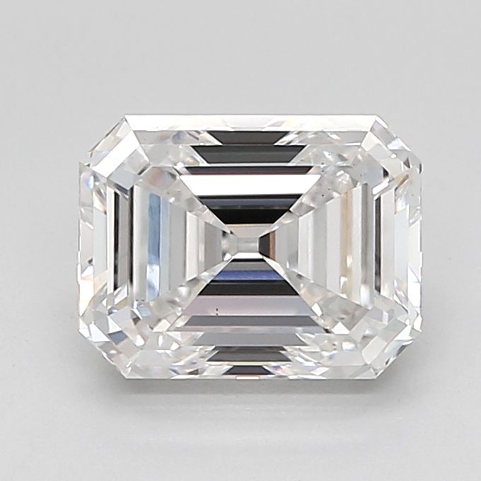 2.60 ct. emerald Lab Grown Diamond front image