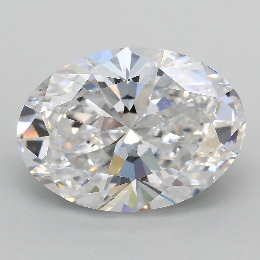 3.01 ct. oval Lab Grown Diamond front image