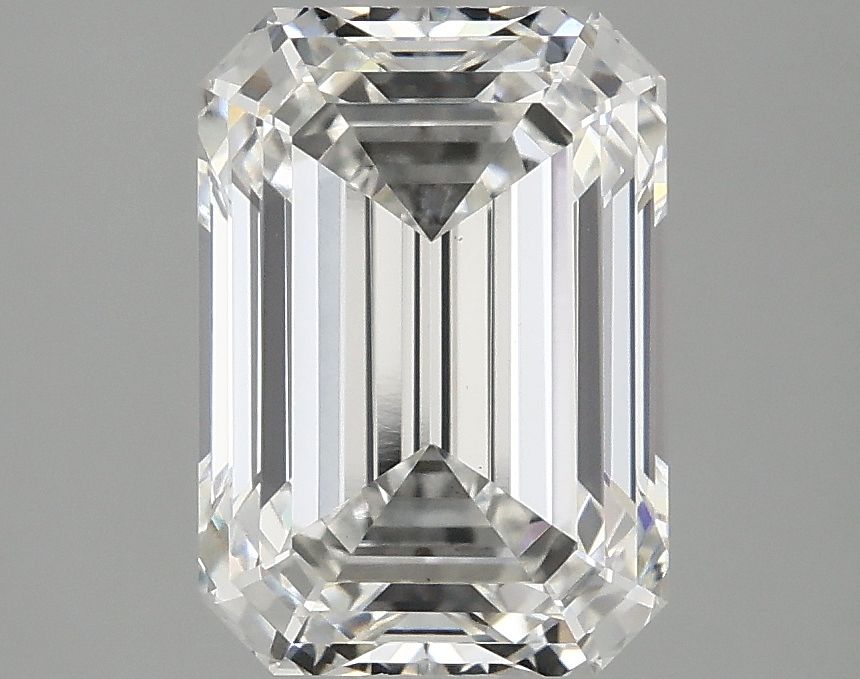 3.22 ct. emerald Lab Grown Diamond front image