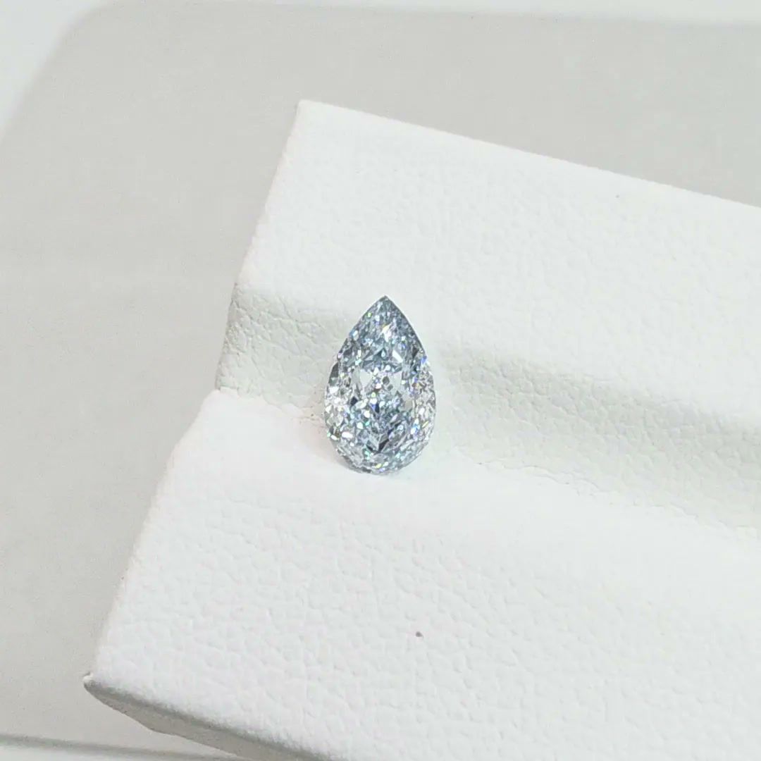 1.04 CT Fancy Light Blue PEAR