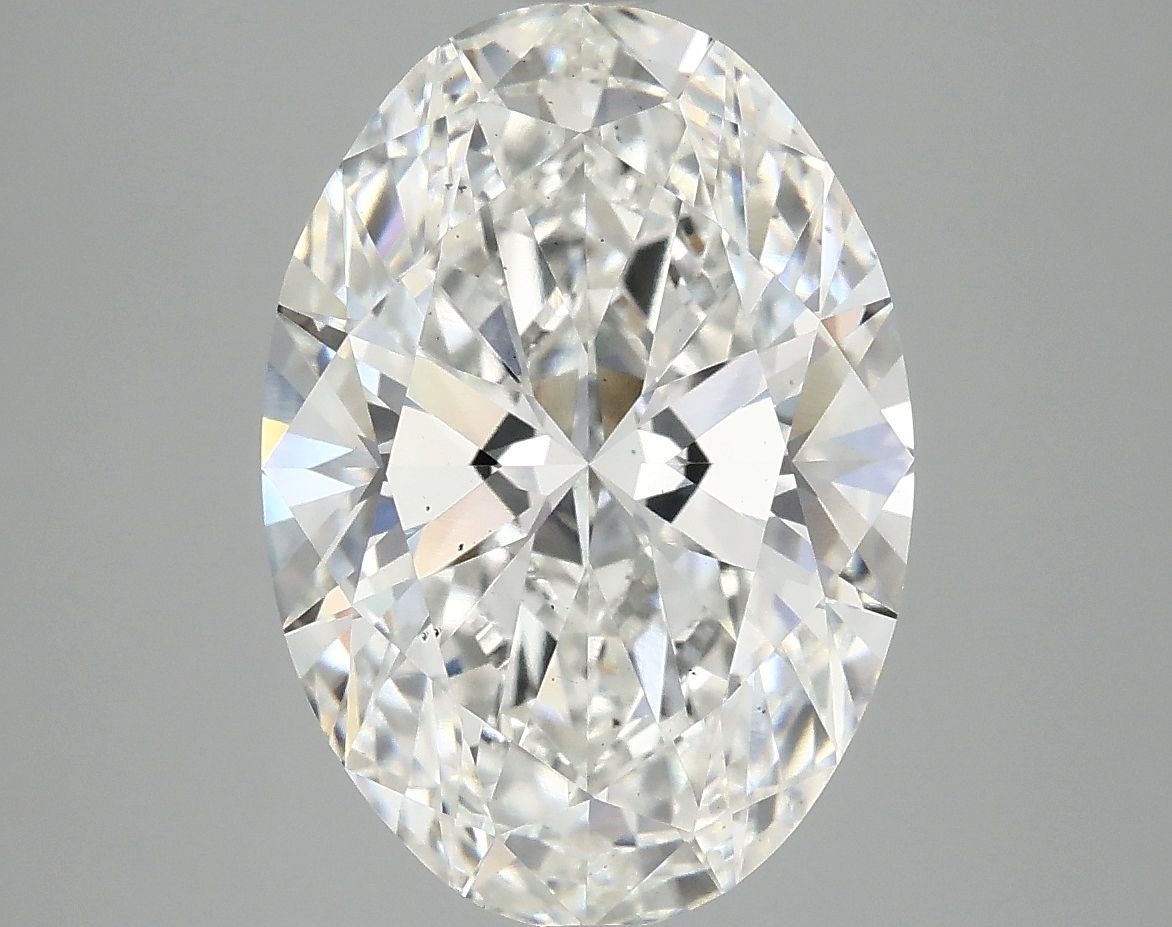 4.90 ct. oval Lab Grown Diamond front image