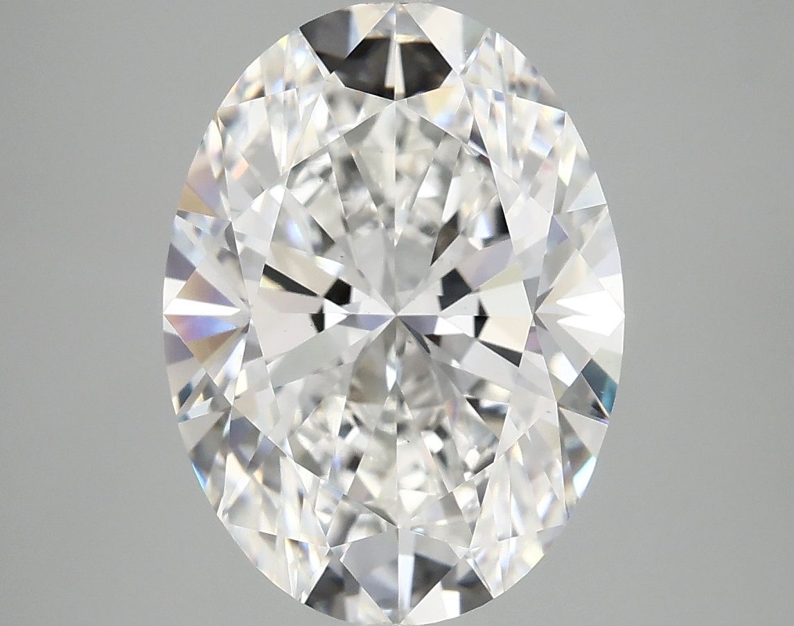 5.00 ct. oval Lab Grown Diamond front image
