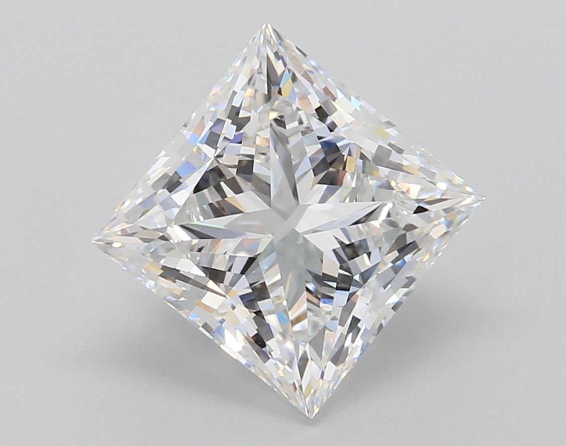 4.08 ct. princess Lab Grown Diamond front image