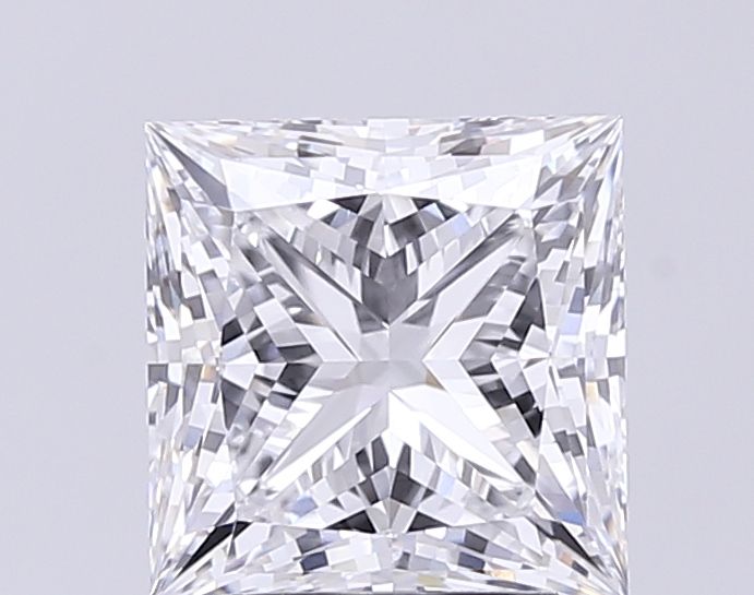 3.29 ct. princess Lab Grown Diamond front image