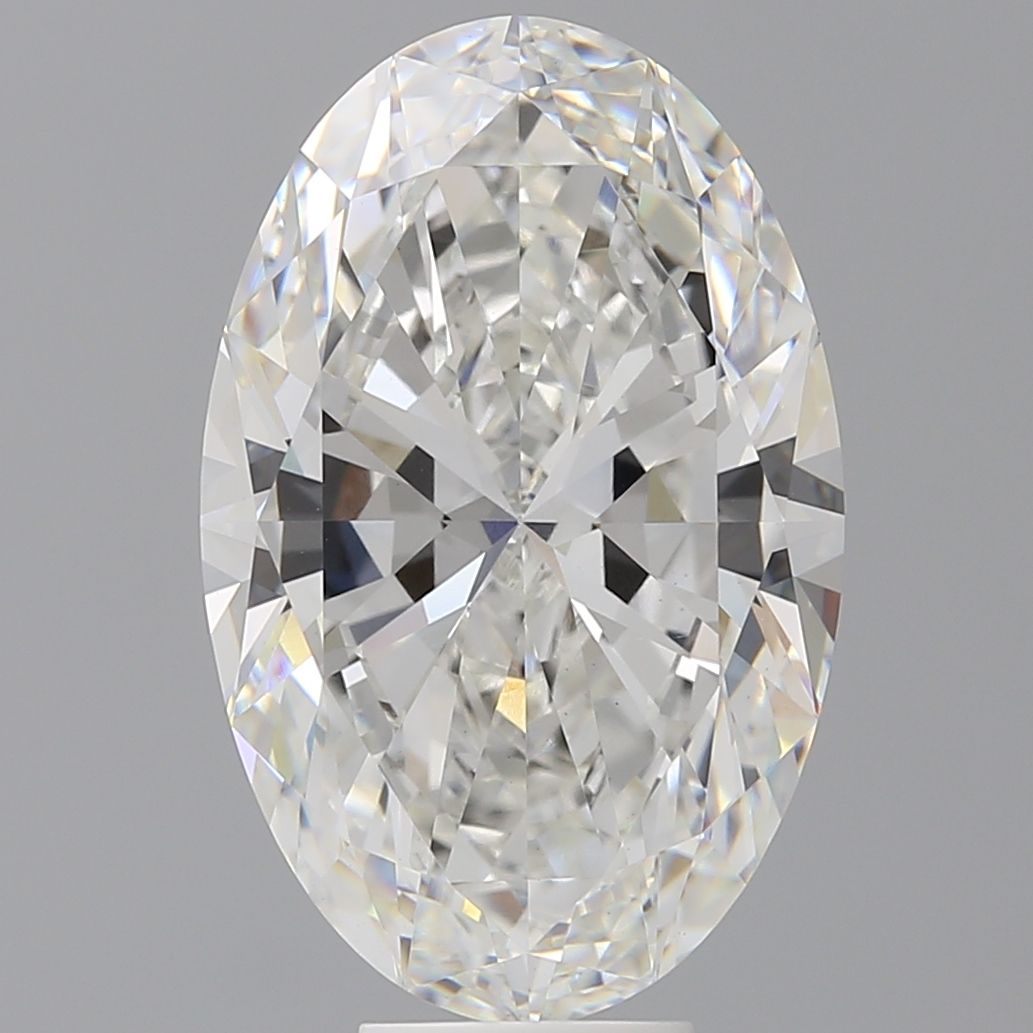 9.05 ct. oval Lab Grown Diamond front image