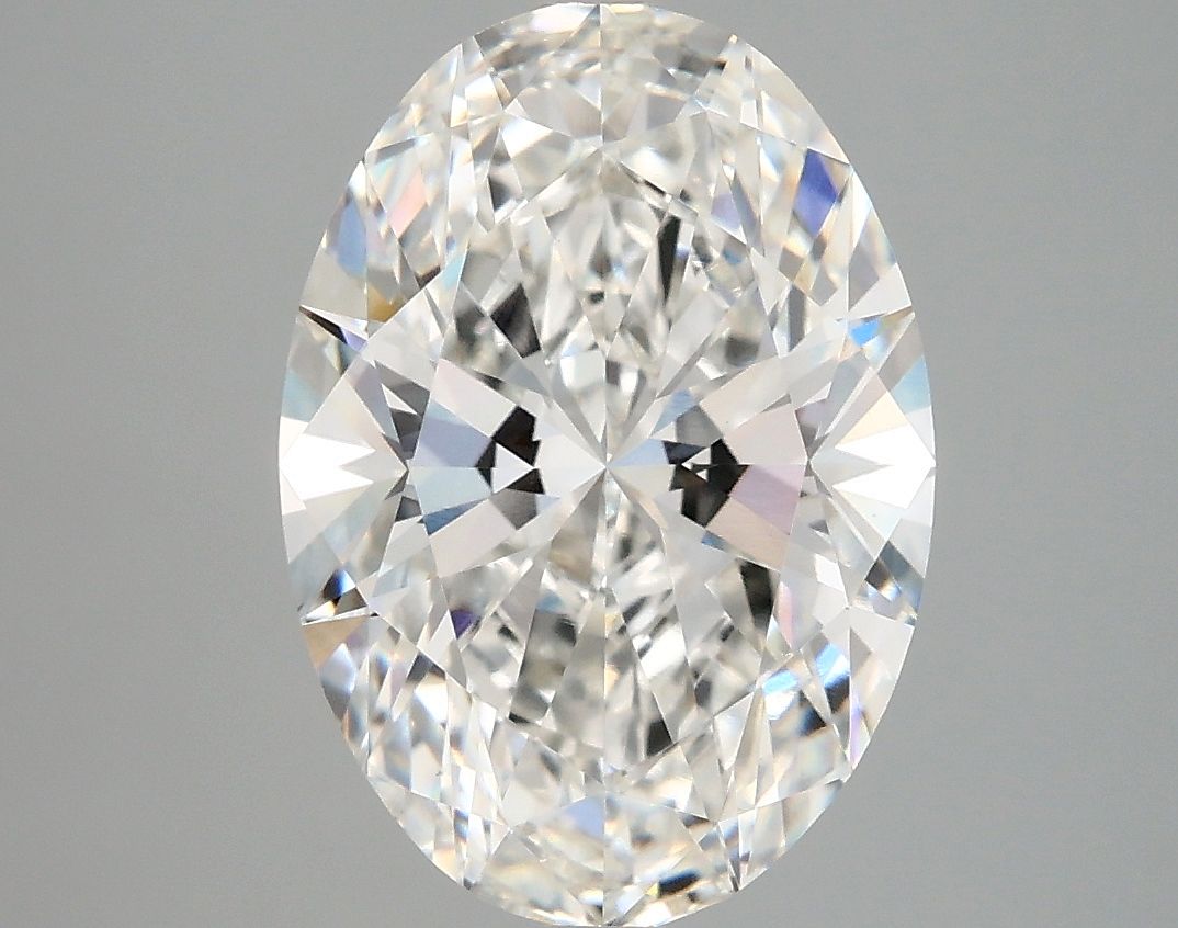 3.87 ct. oval Lab Grown Diamond front image