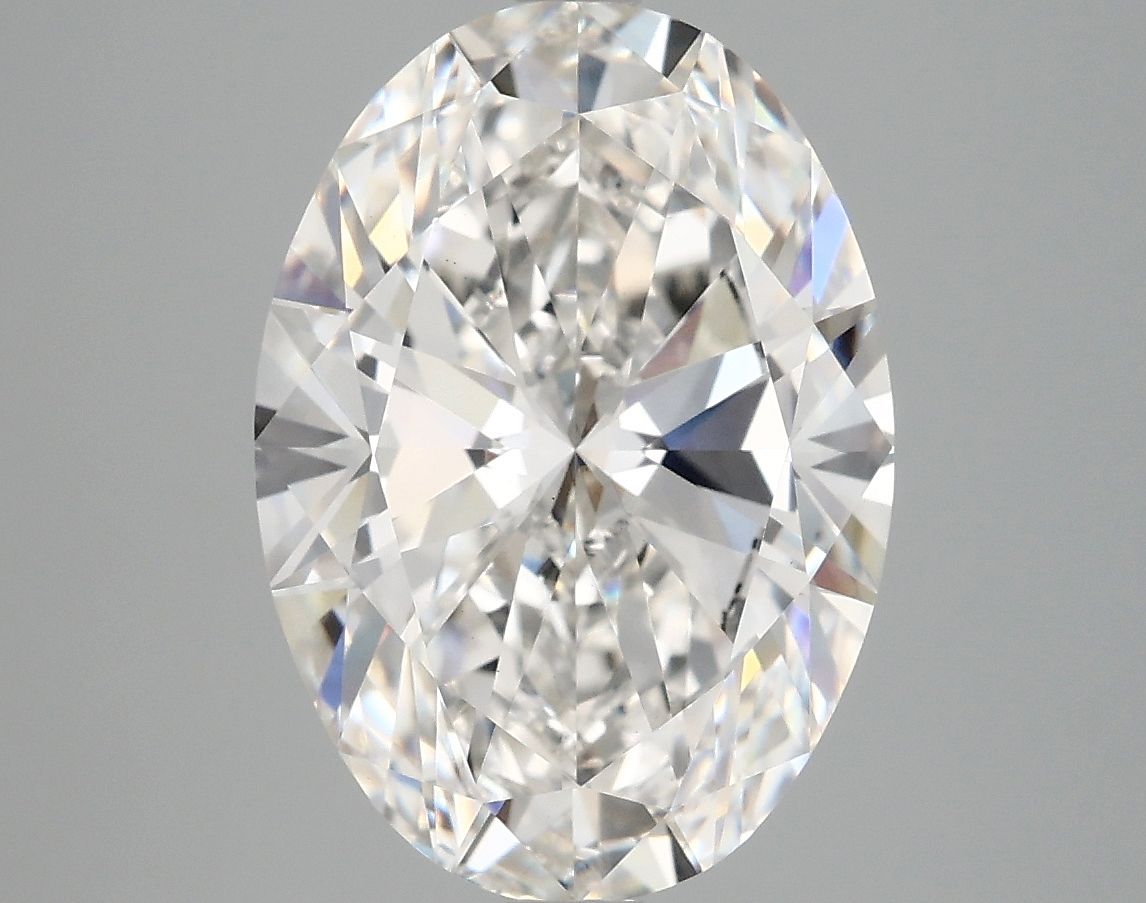 5.02 ct. oval Lab Grown Diamond front image