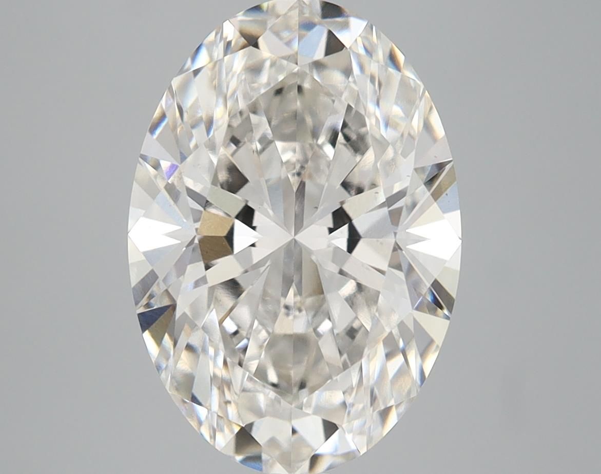 4.08 ct. oval Lab Grown Diamond front image