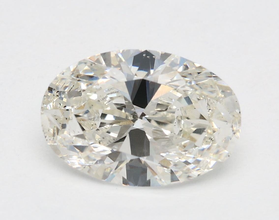 2.03 ct. oval Lab Grown Diamond front image