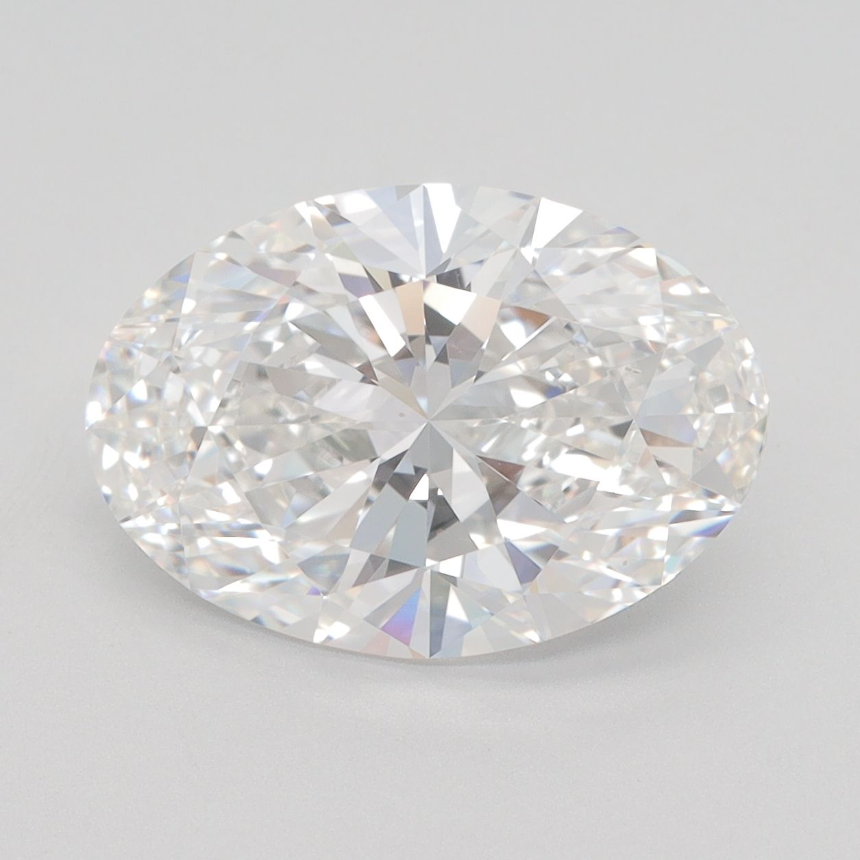 4.26 ct. oval Lab Grown Diamond front image