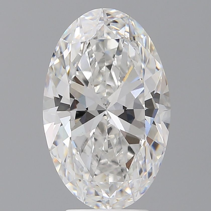 4.57 ct. oval Lab Grown Diamond front image