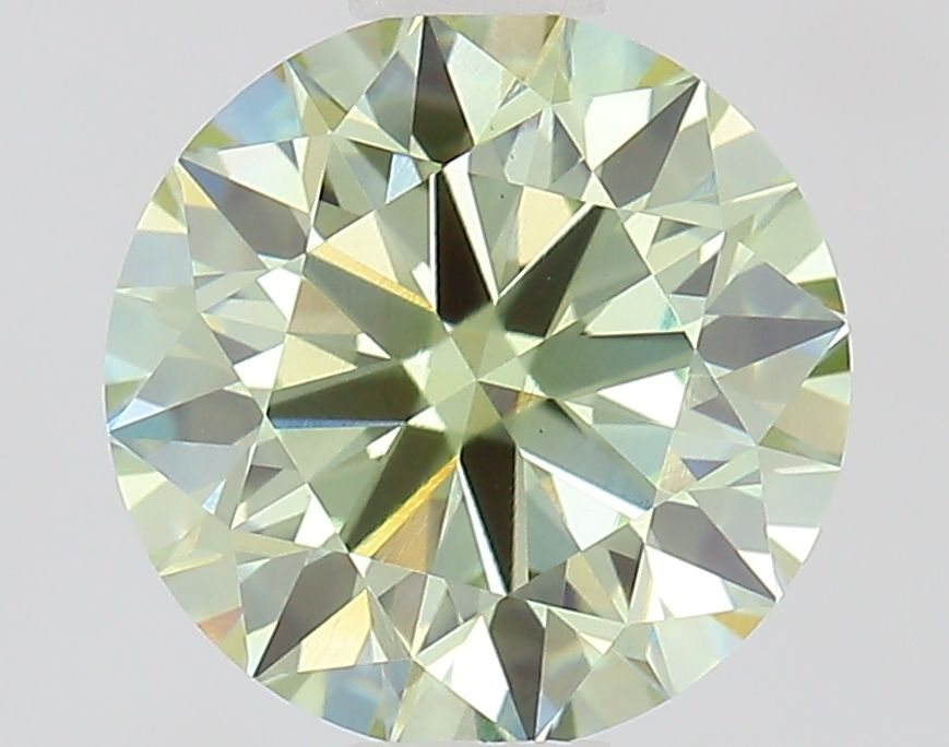 1.06 CT Fancy Intense Green ROUND