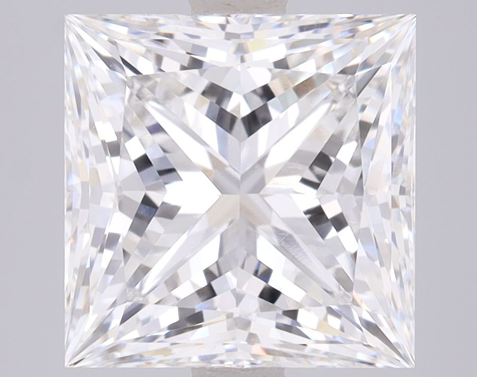 4.02 ct. princess Lab Grown Diamond front image
