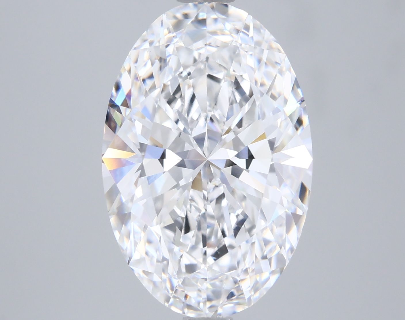 4.03 ct. oval Lab Grown Diamond front image