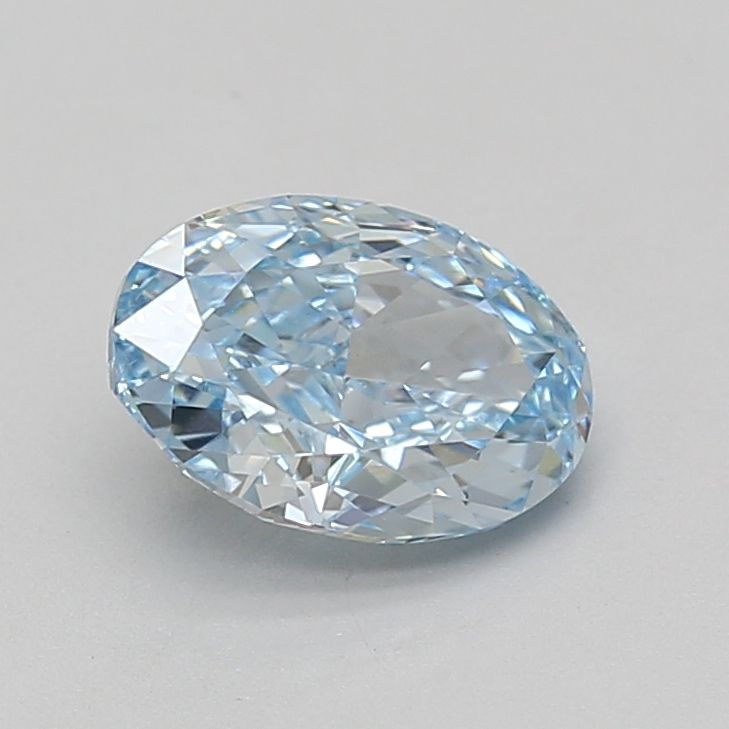 1.56 CT Fancy Vivid Blue OVAL
