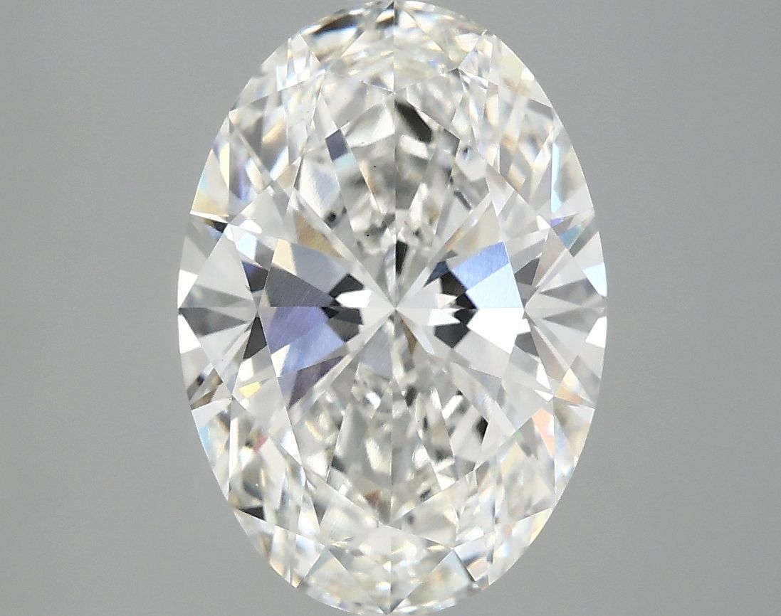 3.91 ct. oval Lab Grown Diamond front image