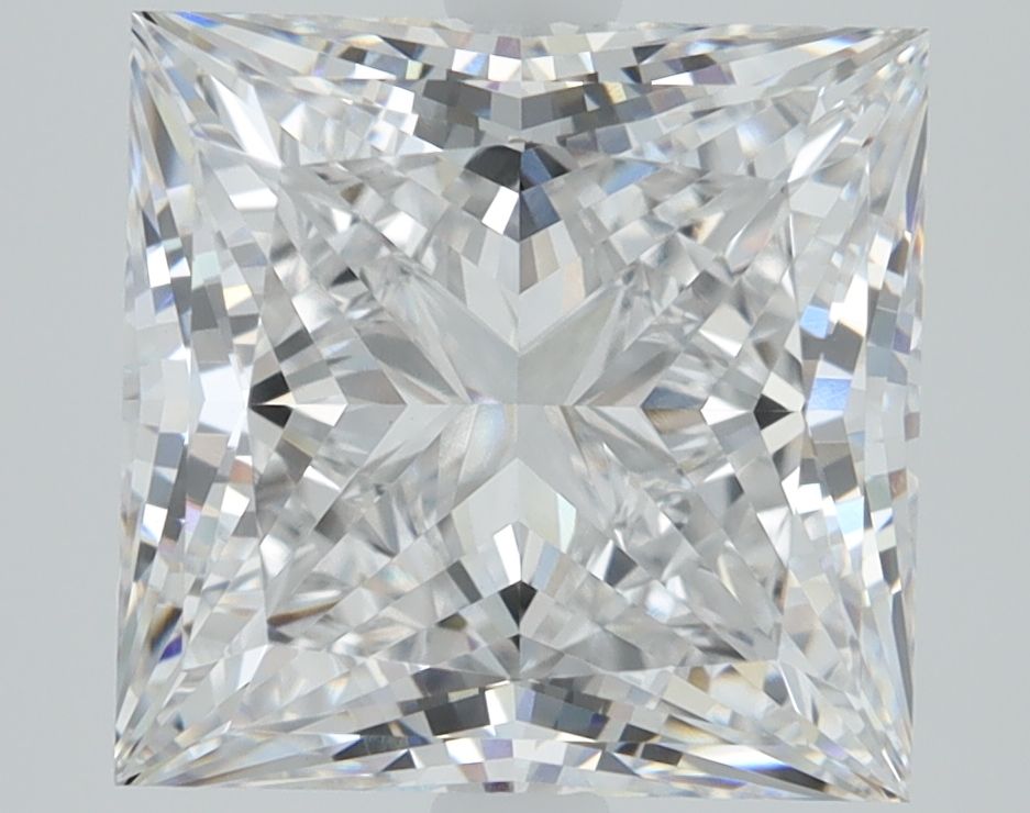 3.73 ct. princess Lab Grown Diamond front image