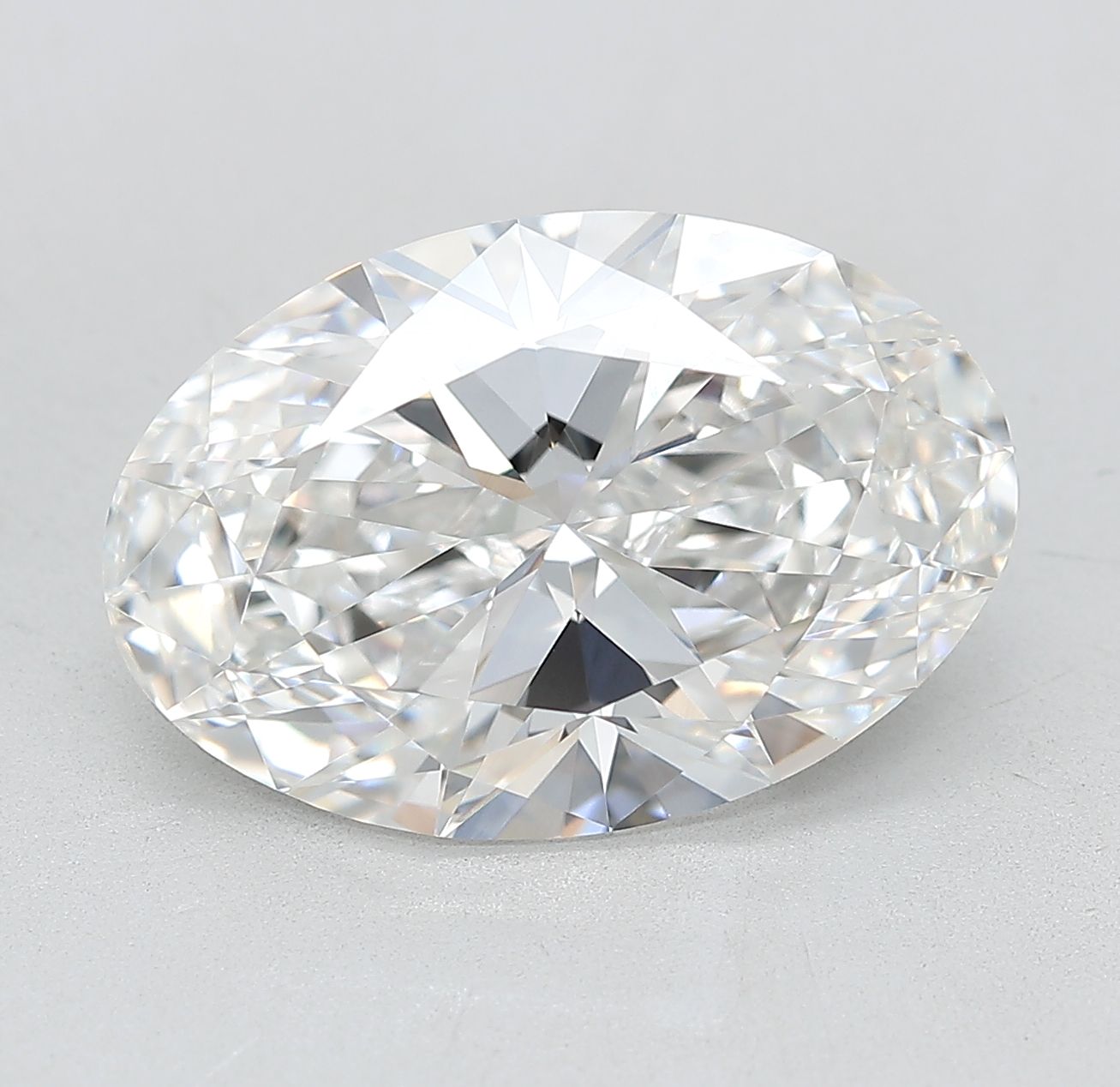 5.10 ct. oval Lab Grown Diamond front image