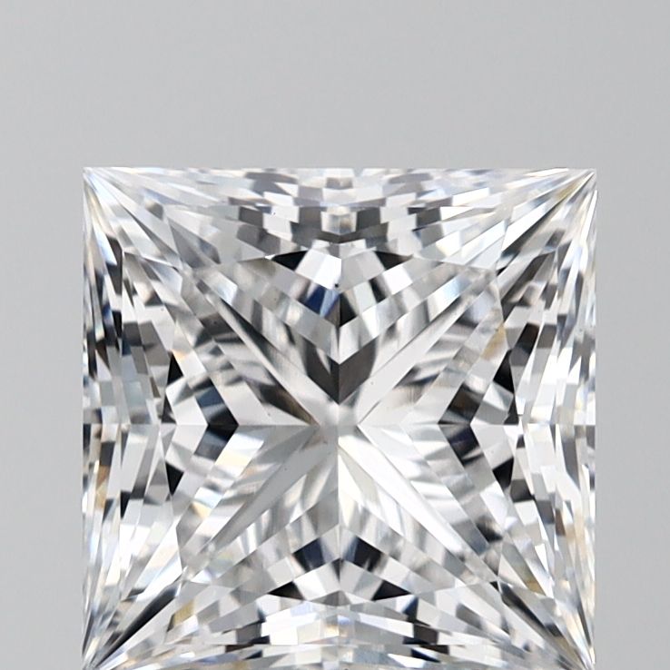 2.58 ct. princess Lab Grown Diamond front image