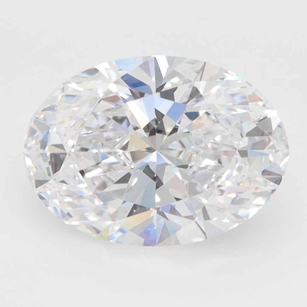 3.09 ct. oval Lab Grown Diamond front image