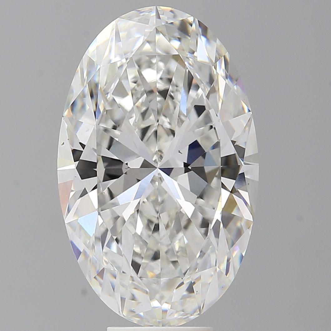 9.05 ct. oval Lab Grown Diamond front image
