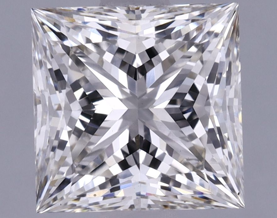 1.74 ct. princess Lab Grown Diamond front image