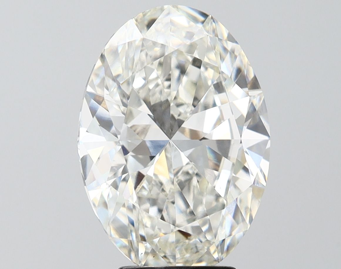 5.00 ct. oval Lab Grown Diamond front image